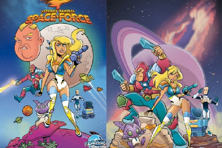 Порноактриса стала героиней и автором комиксов.