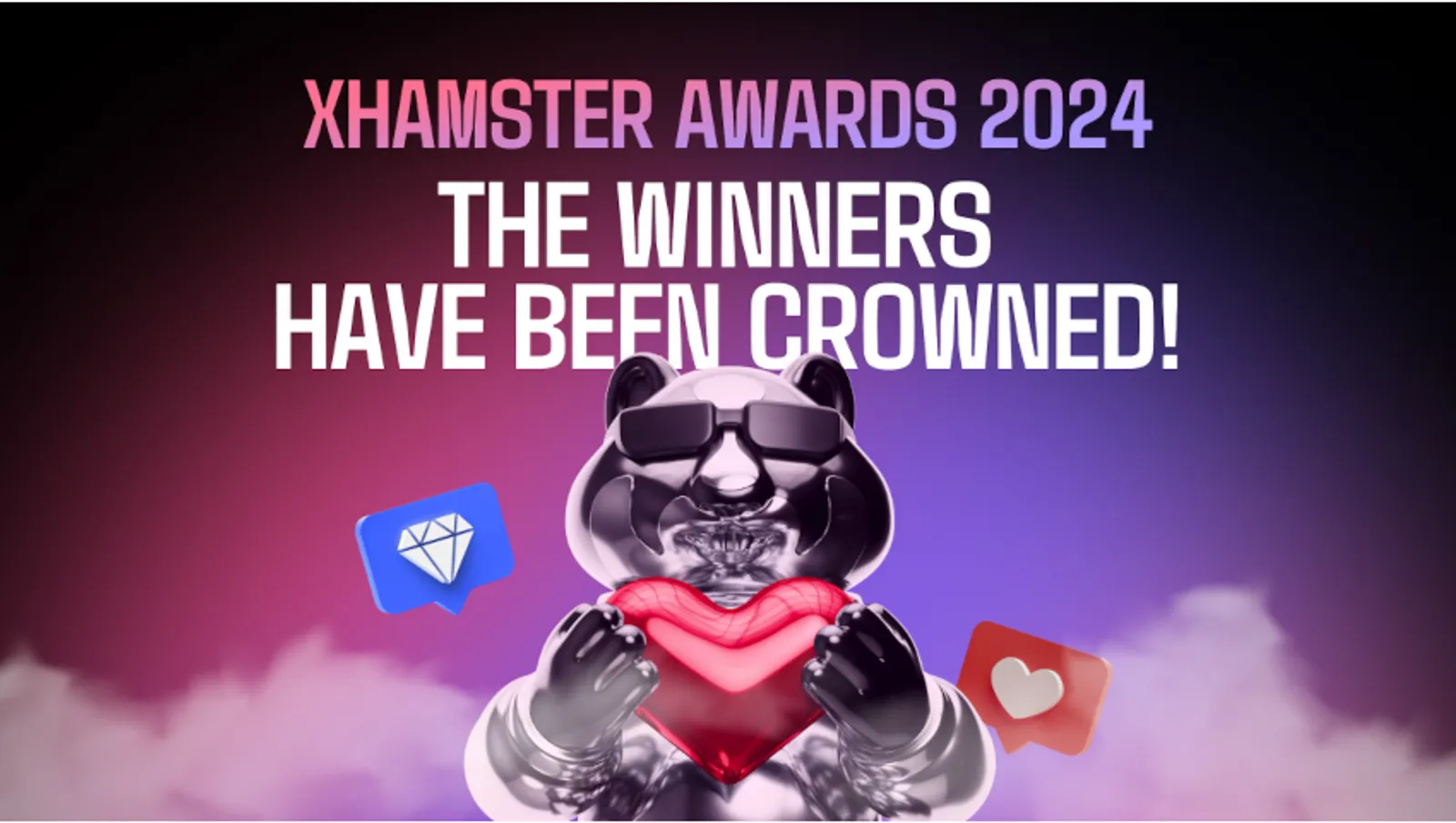 xHamster объявляет победителей премии xHamster 2024 года